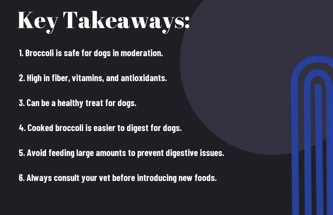 is broccoli good for dogs tdi